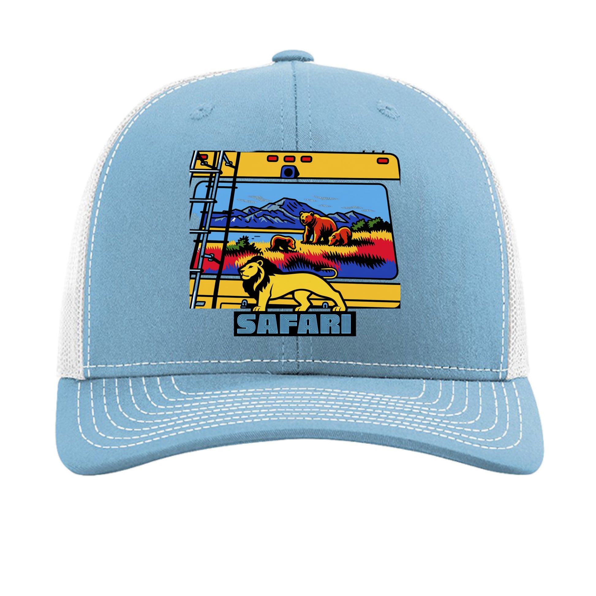 Columbia Blue/ White - FRONT