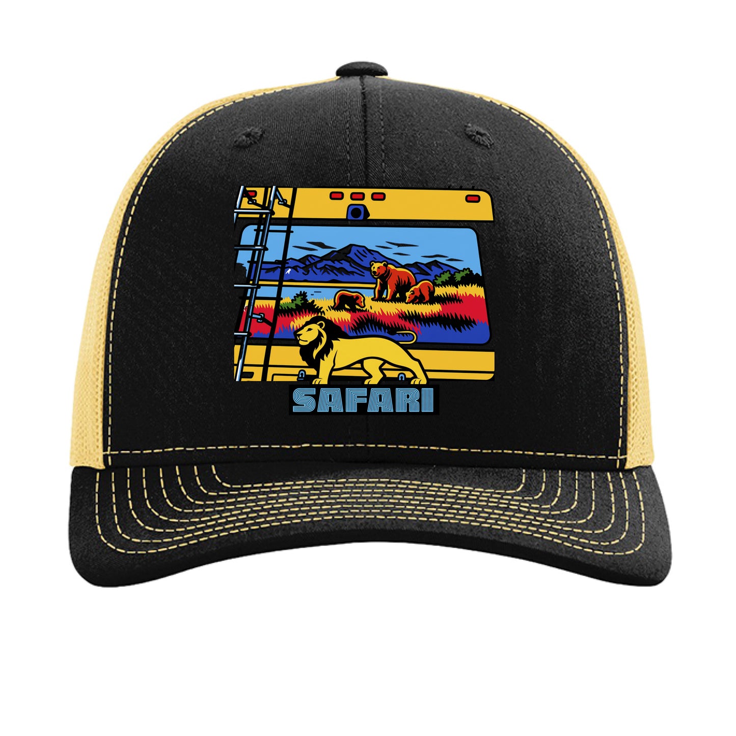 Black/ Vegas Gold - FRONT