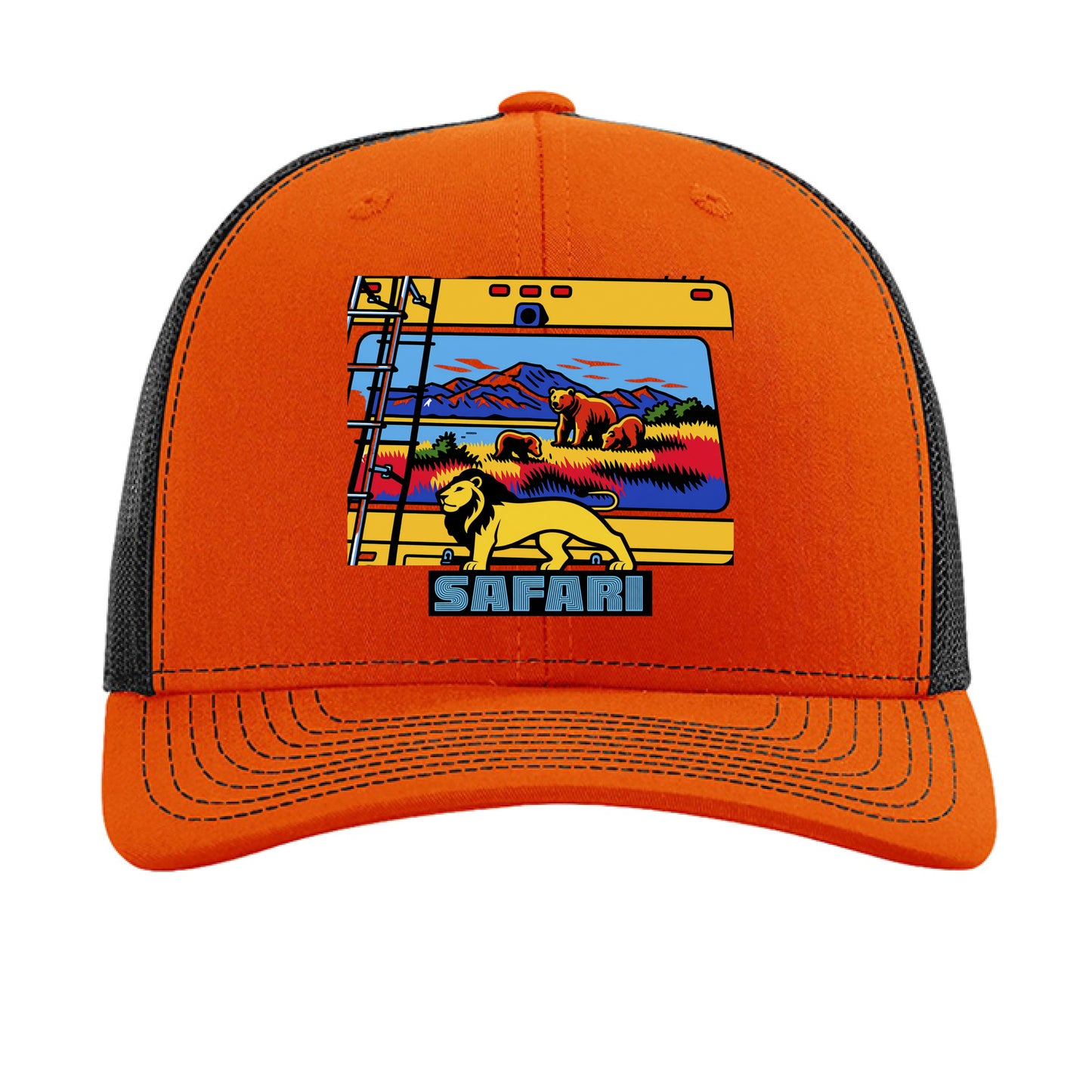 Orange/ Black - FRONT