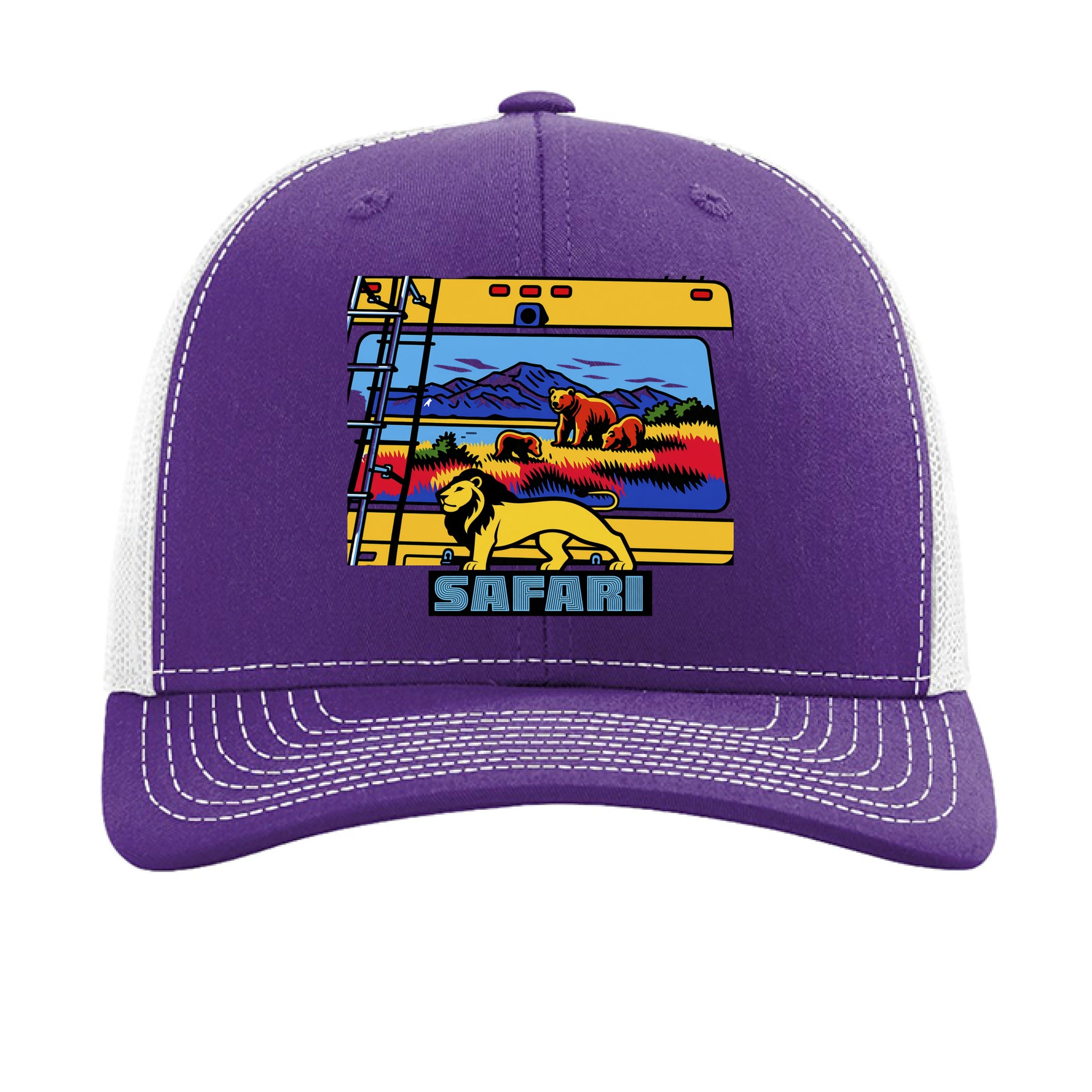Purple/ White - FRONT