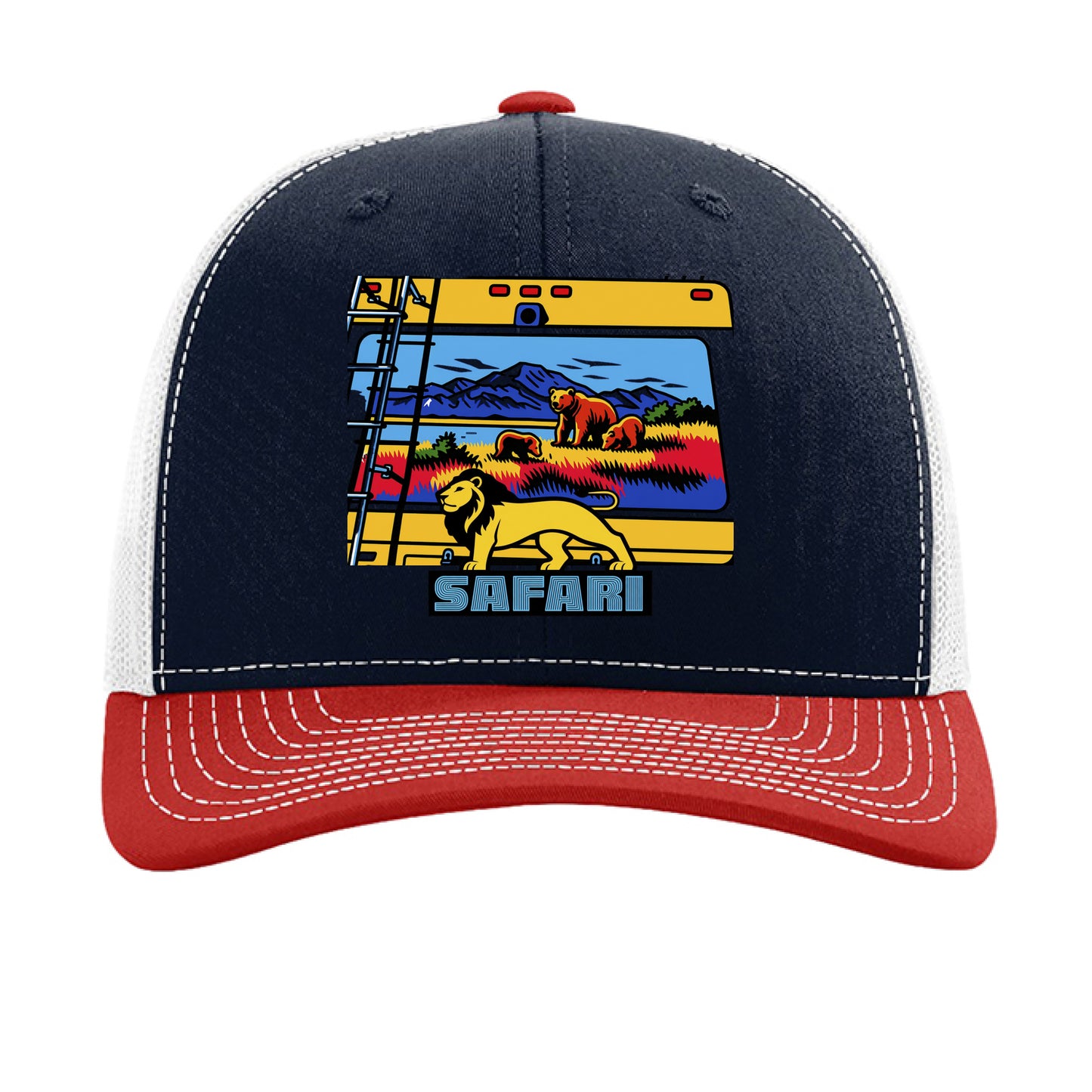 Navy/ White/ Red - FRONT