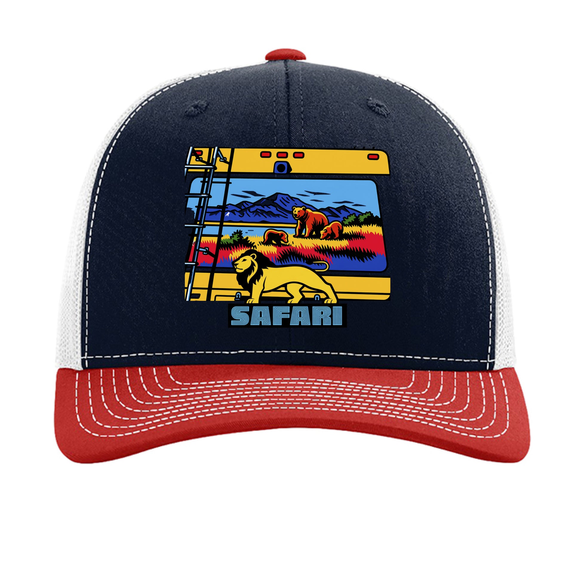 Navy/ White/ Red - FRONT