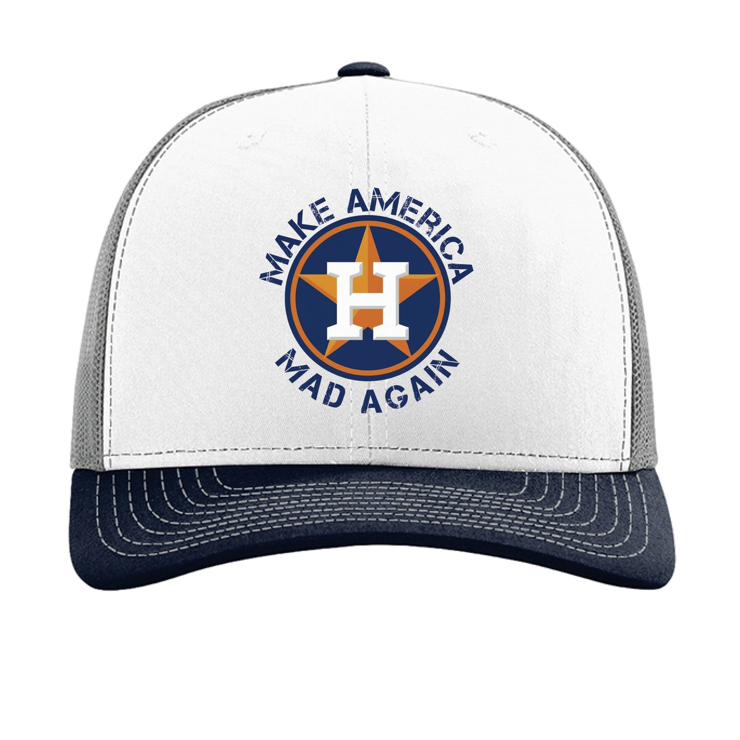 White/ Aluminum/ Navy - FRONT