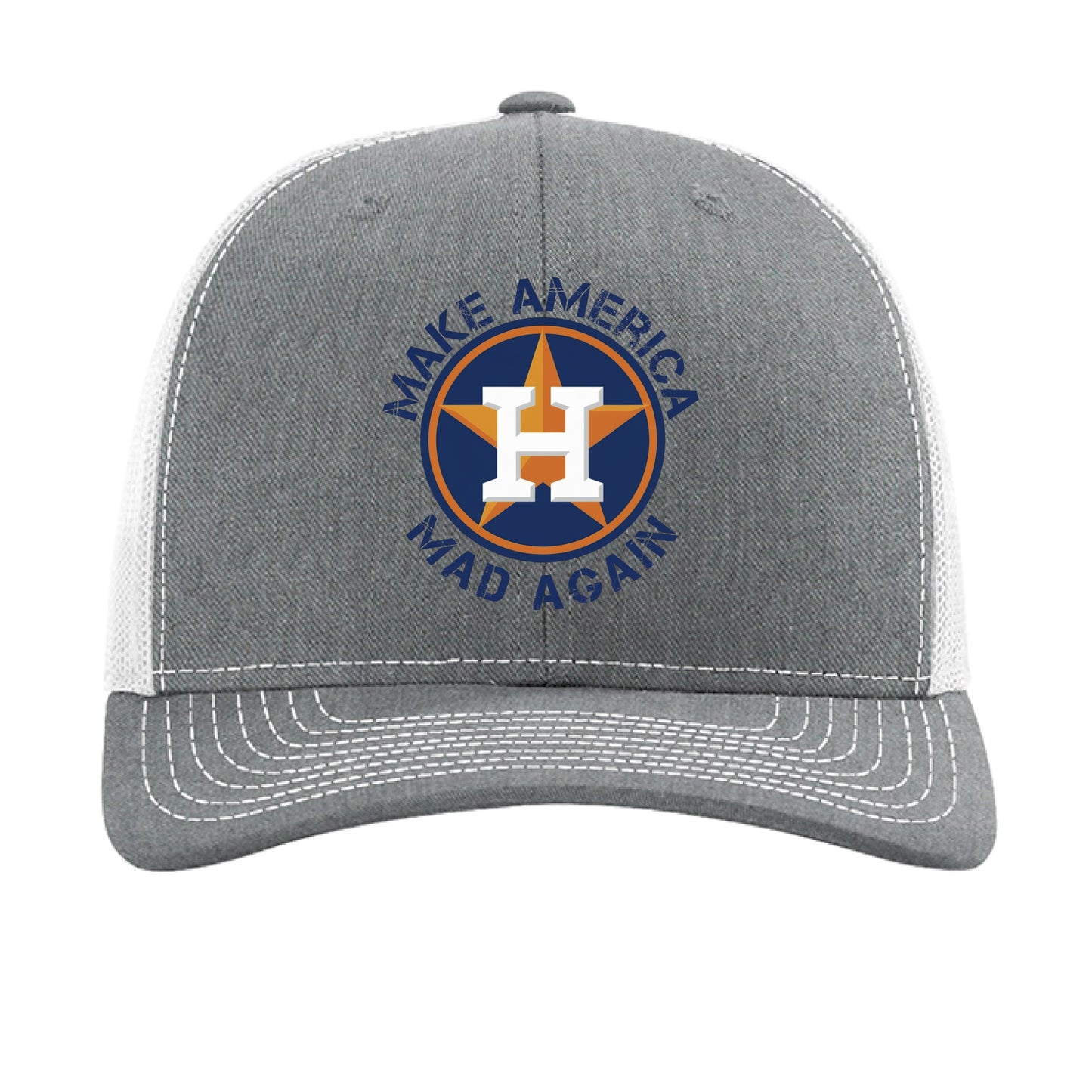 Heather Grey/ White - FRONT