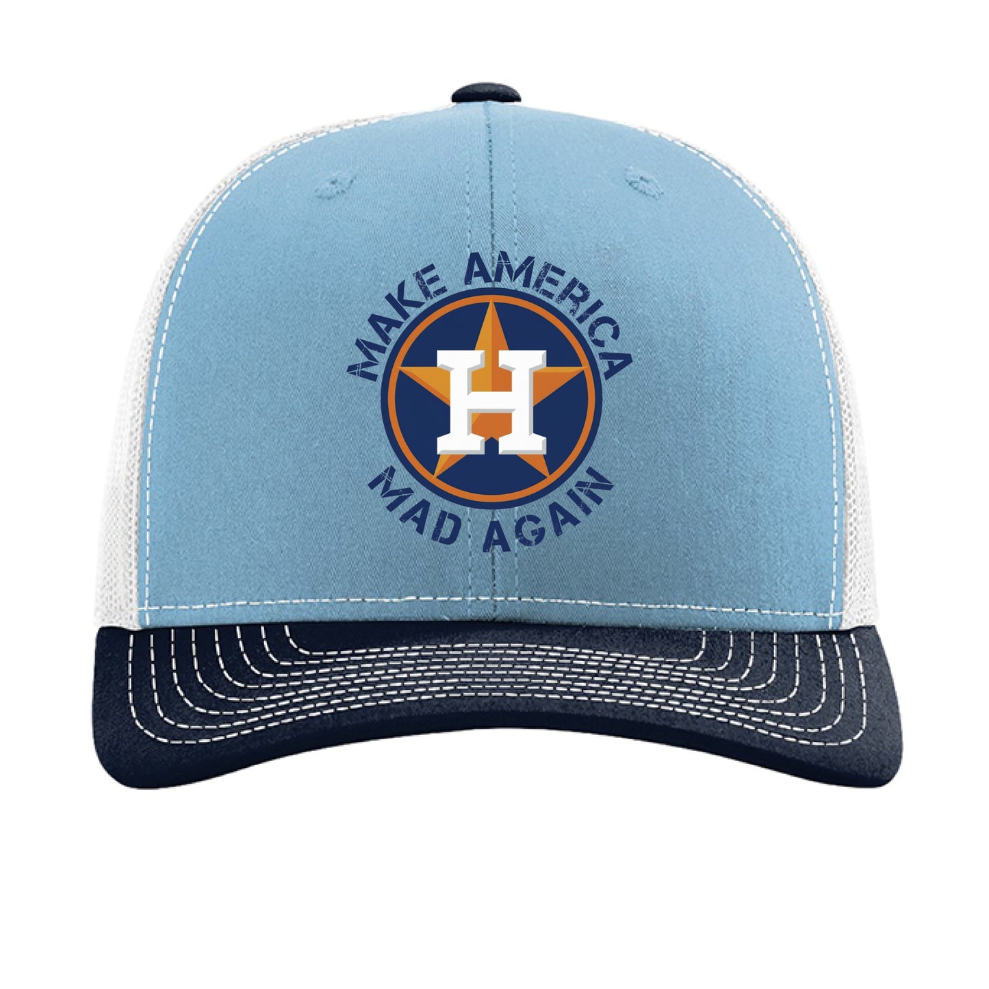 Columbia Blue/ White/ Navy - FRONT