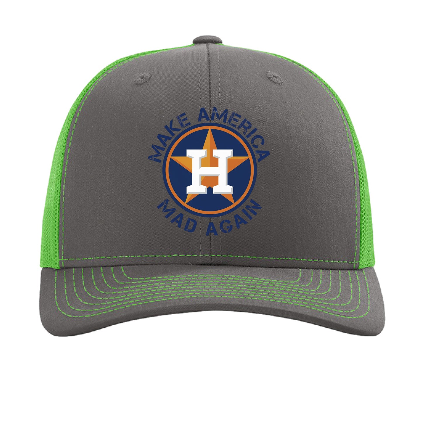 Charcoal/ Neon Green - FRONT