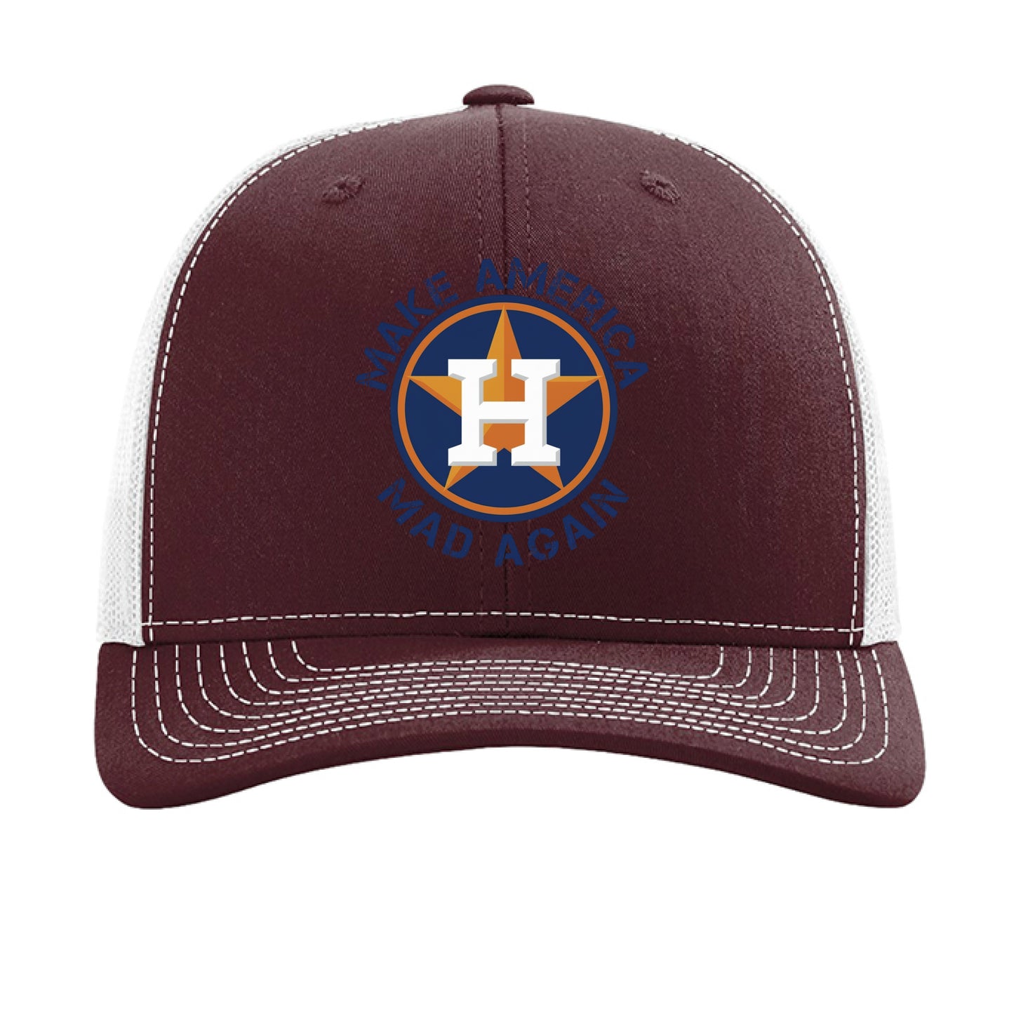 Maroon/ White - FRONT