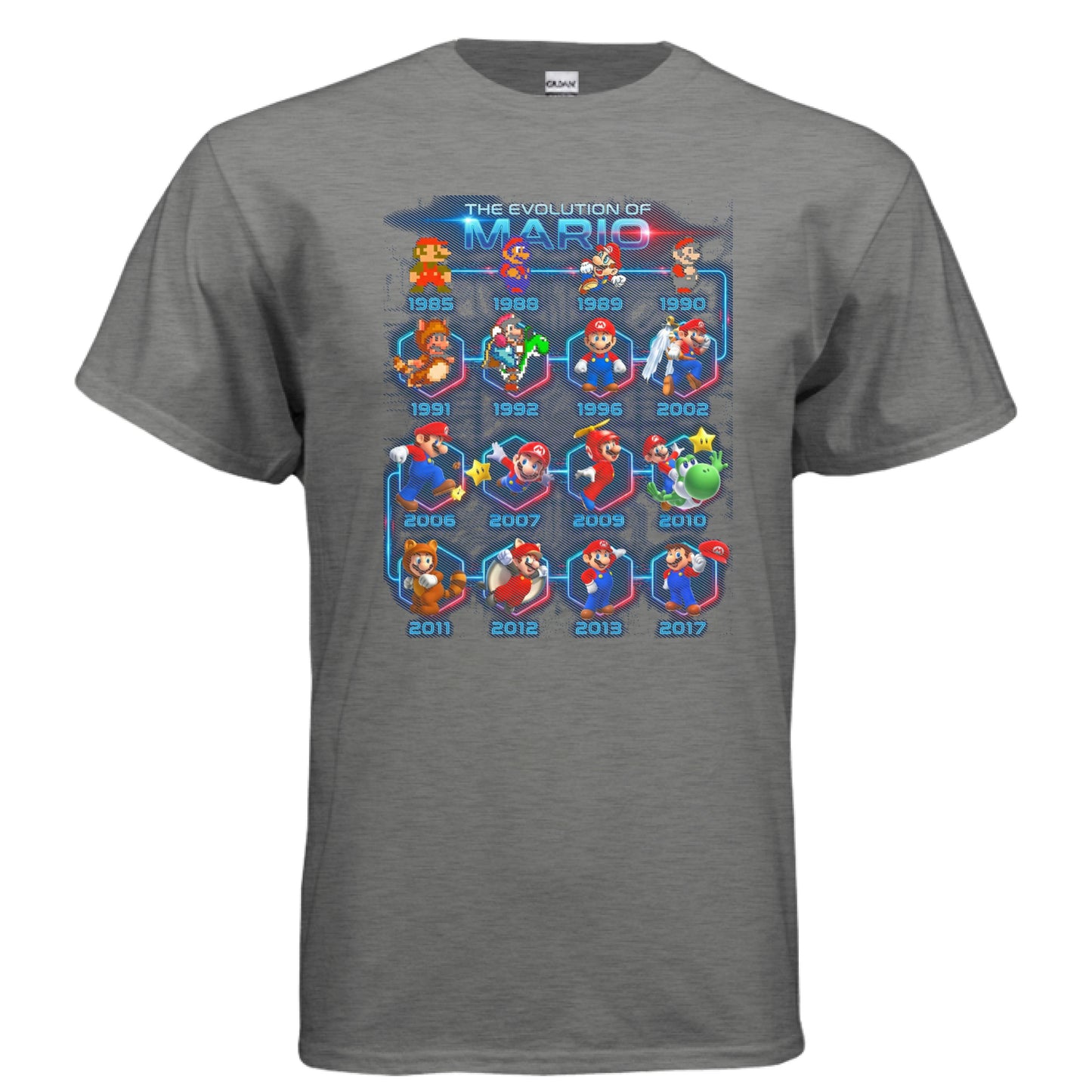 GRAPHITE HEATHER - FRONT