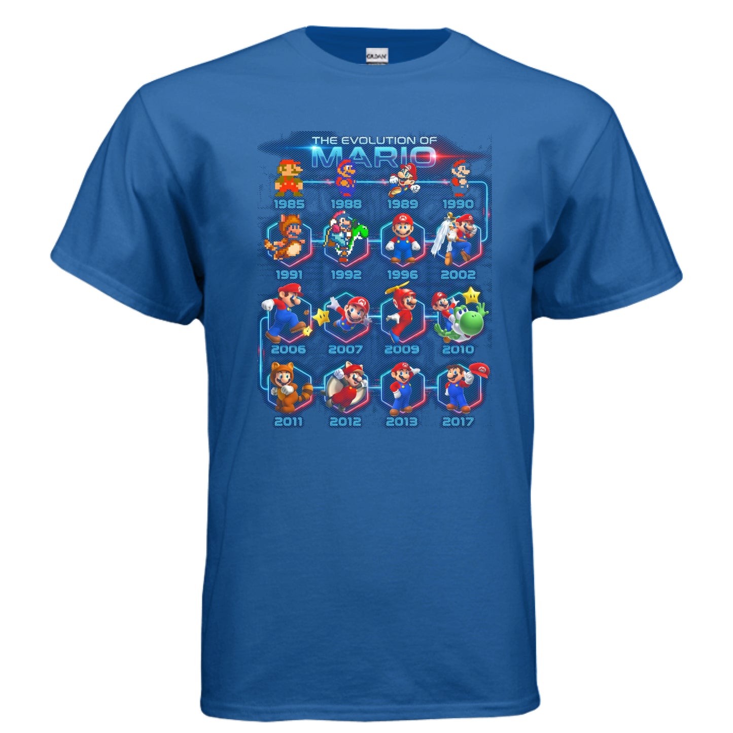 NEON BLUE - FRONT
