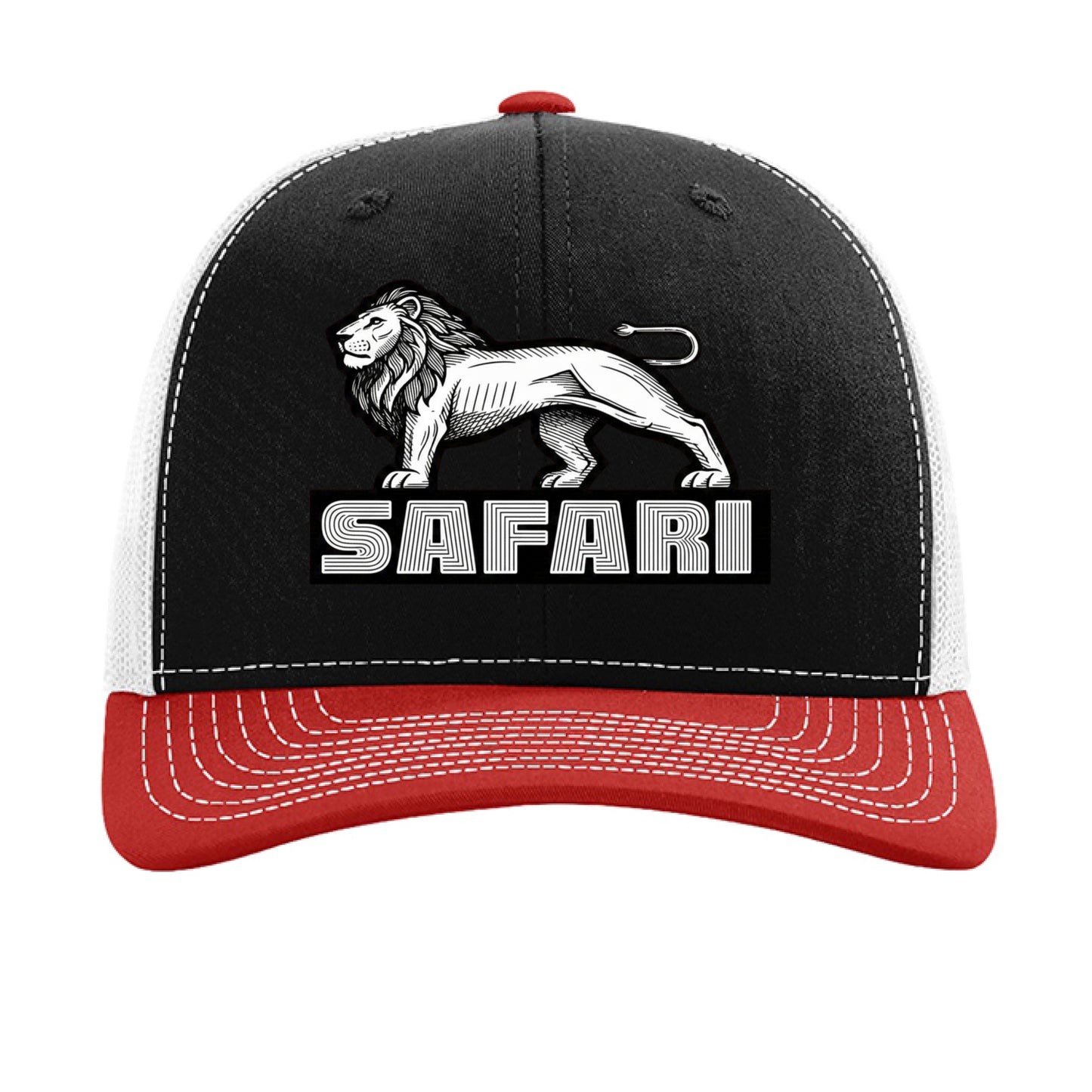 Black/ White/ Red - FRONT