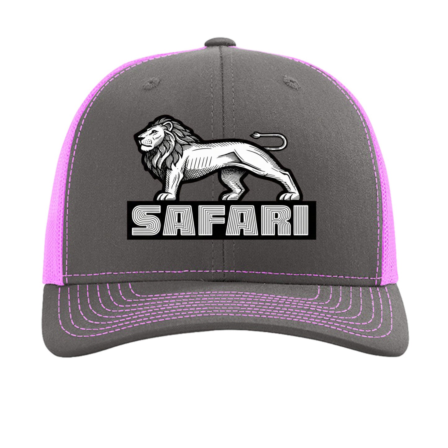 Charcoal/ Neon Pink - FRONT