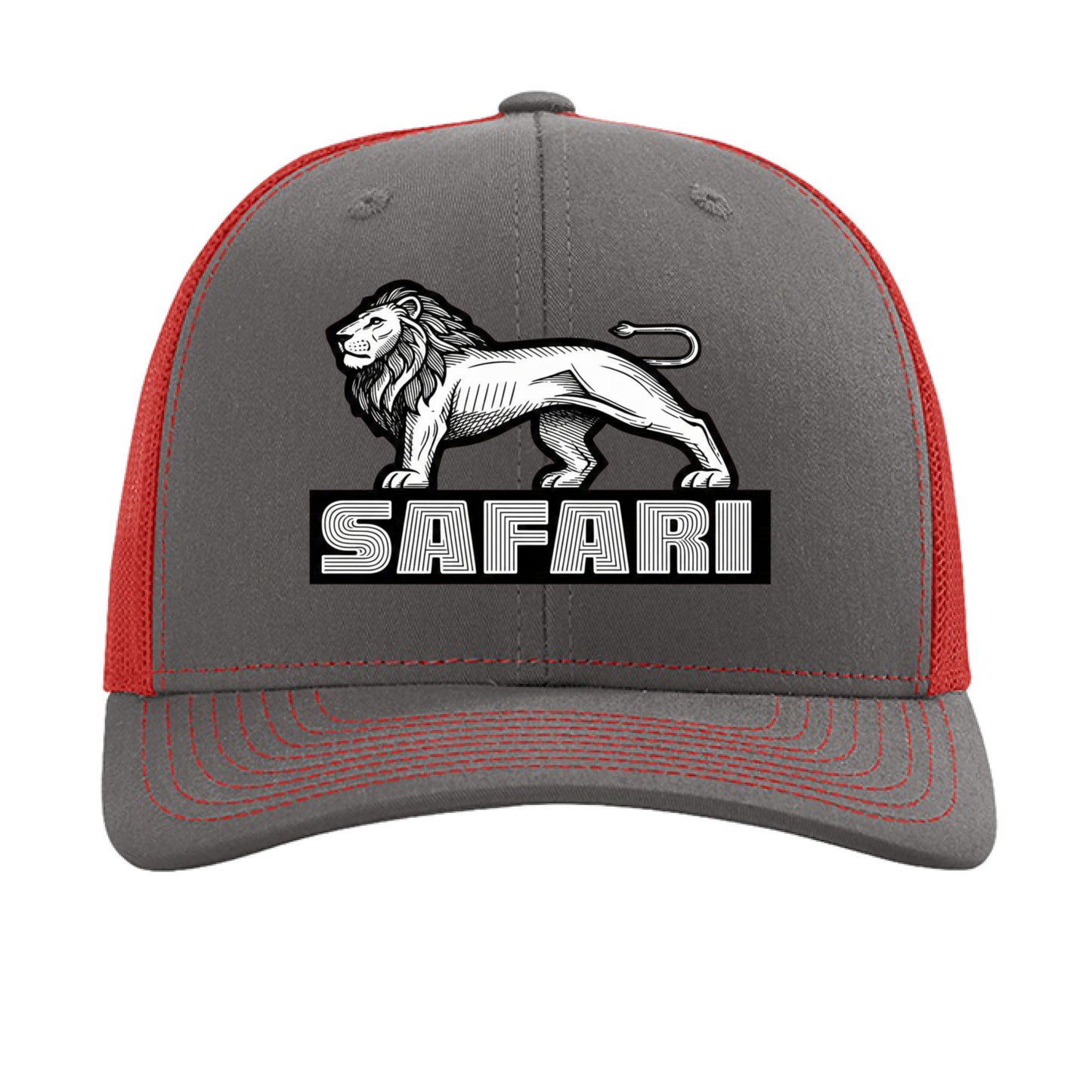 Charcoal/ Red - FRONT