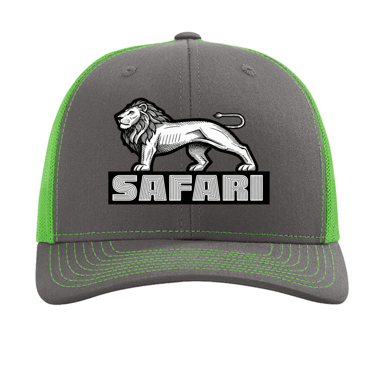Charcoal/ Neon Green - FRONT