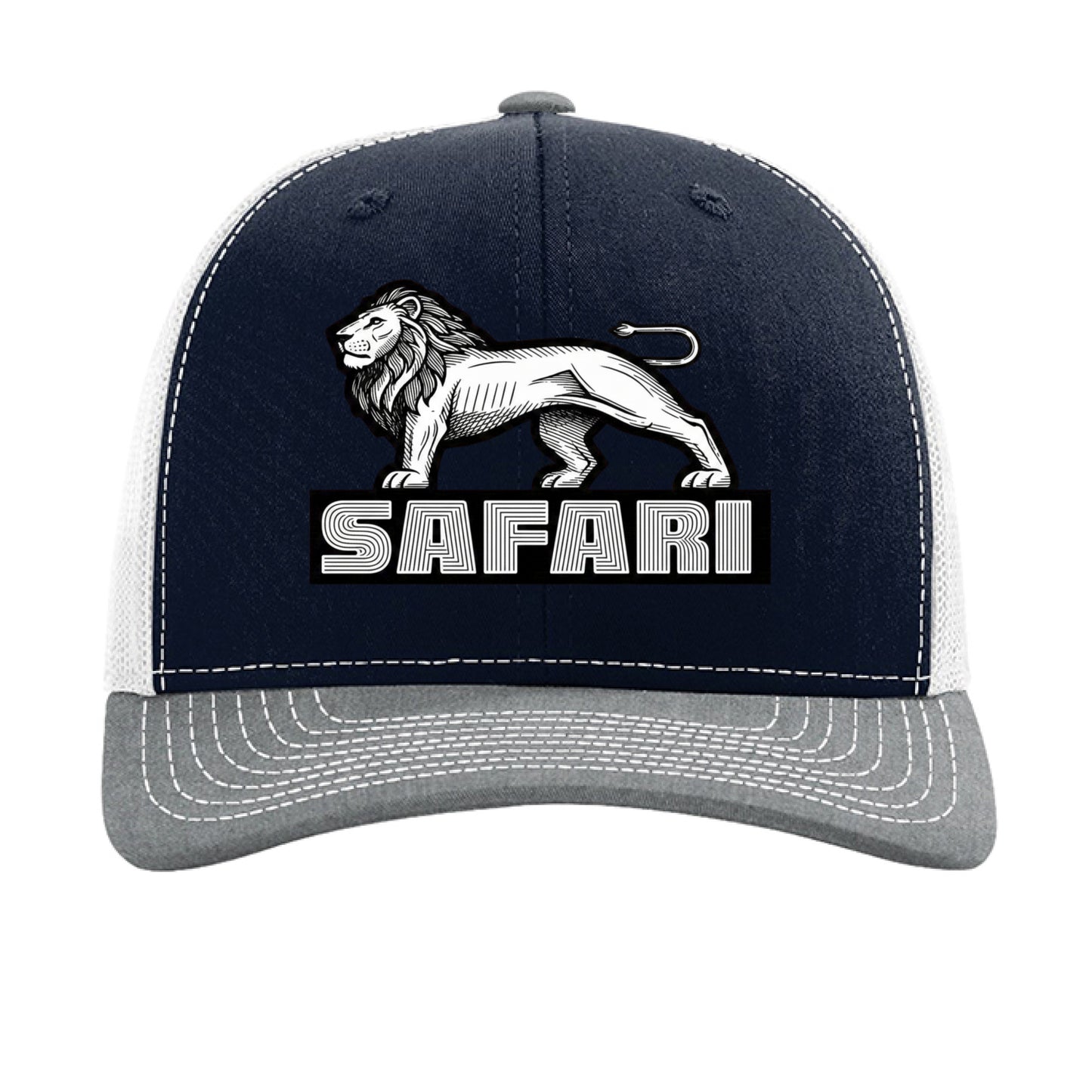 Navy/ White/ Heather Grey - FRONT