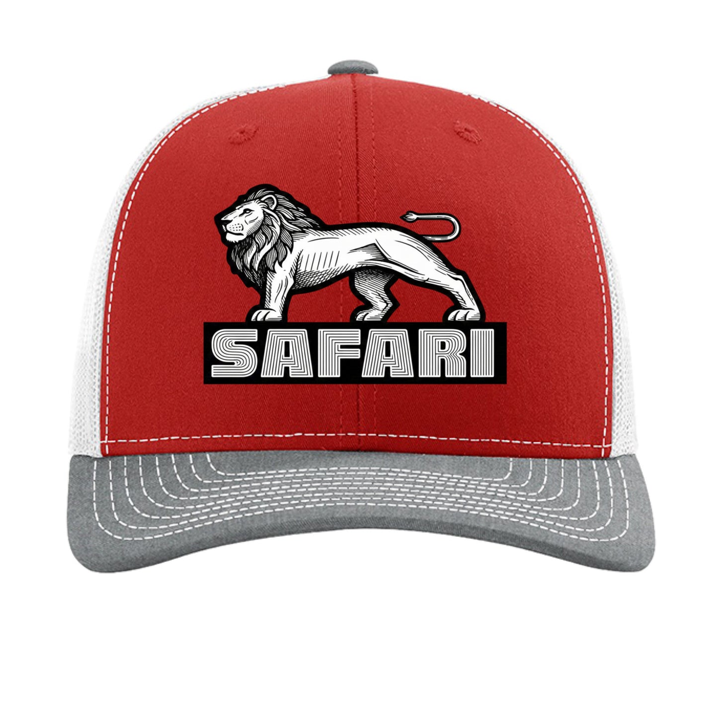 Red/ White/ Heather Grey - FRONT