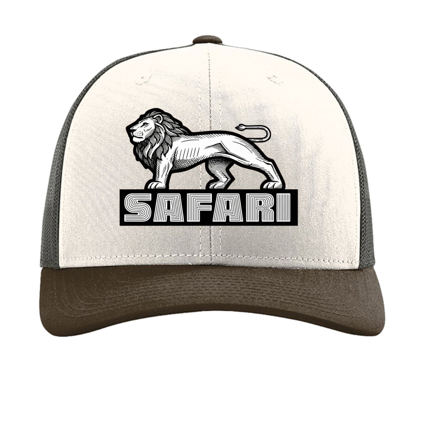 Cream/ Grey Brown/ Brown - FRONT