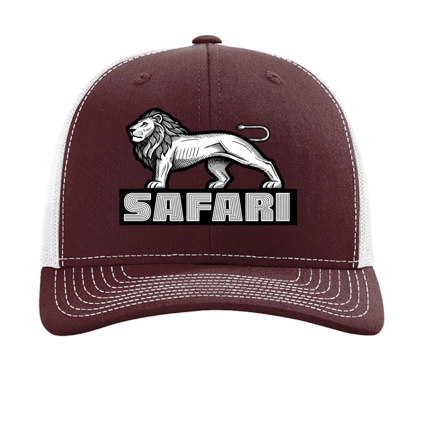 Maroon/ White - FRONT