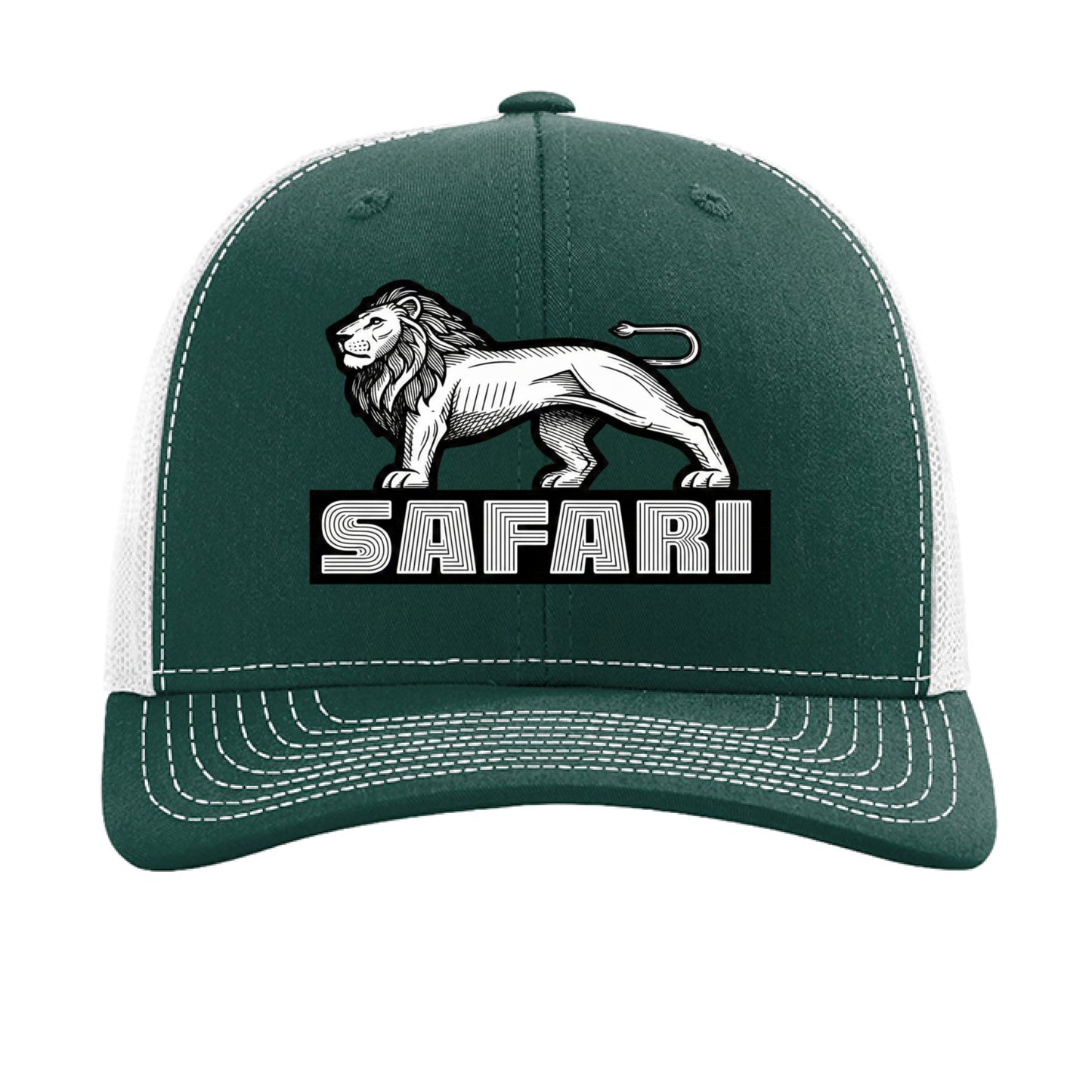 Dark Green/ White - FRONT