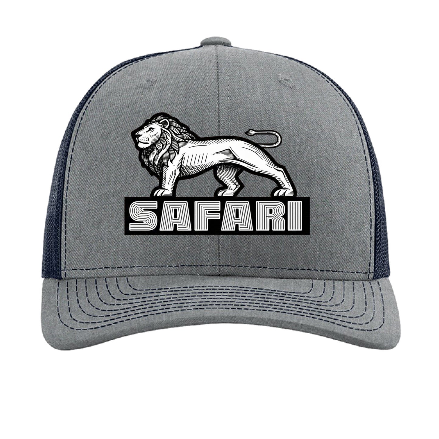 Heather Grey/ Navy - FRONT