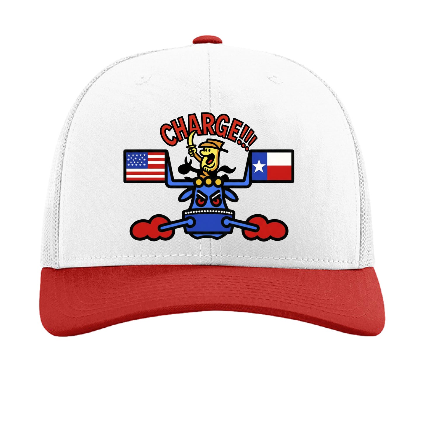 White/ White/ Red - FRONT