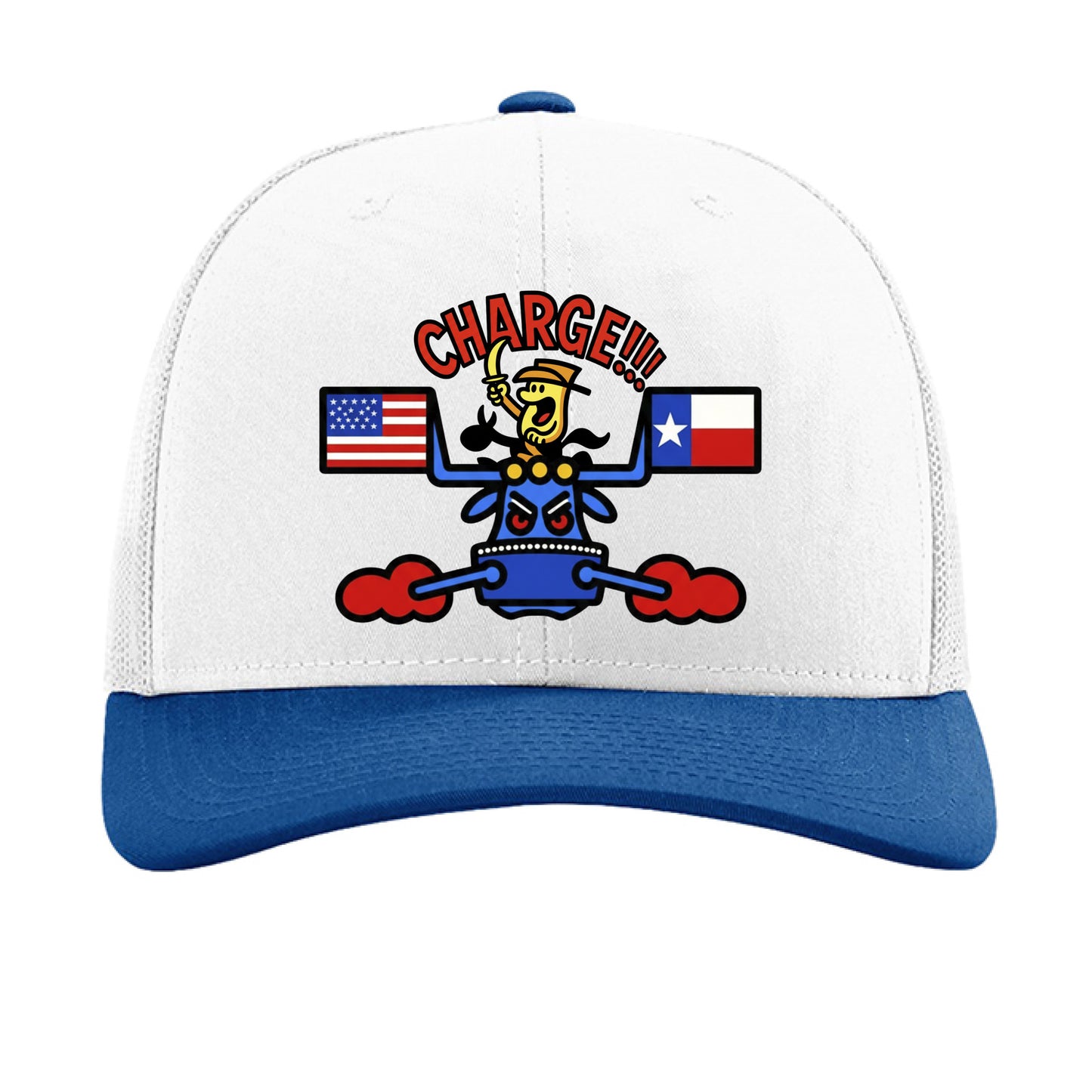 White/ White/ Royal - FRONT