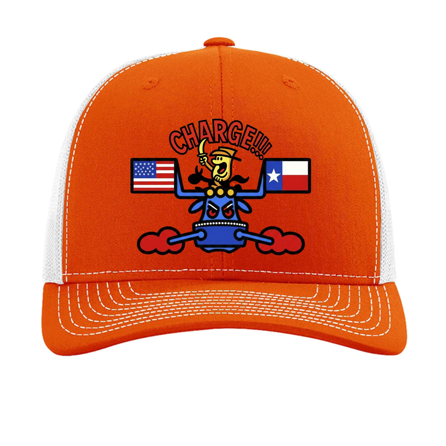 Orange/ White - FRONT
