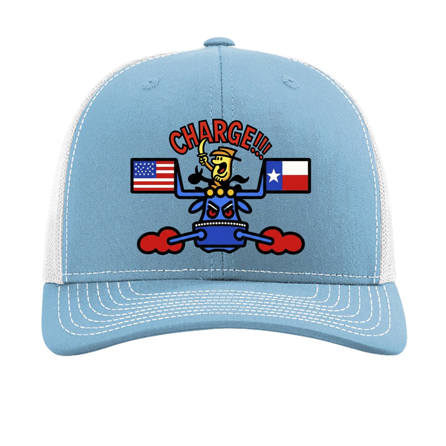 Columbia Blue/ White - FRONT