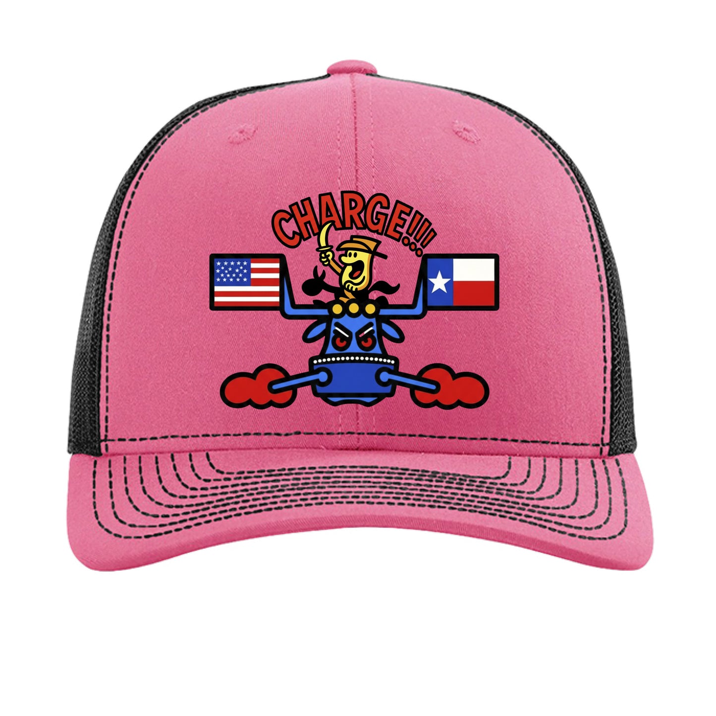 Hot Pink/ Black - FRONT