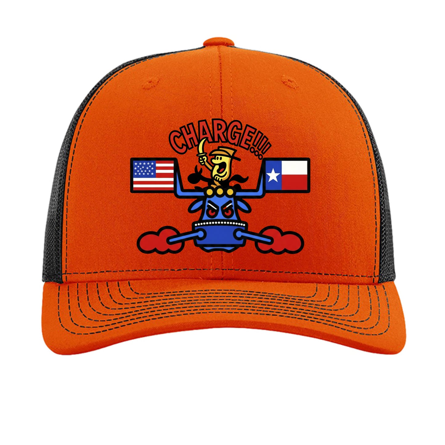 Orange/ Black - FRONT