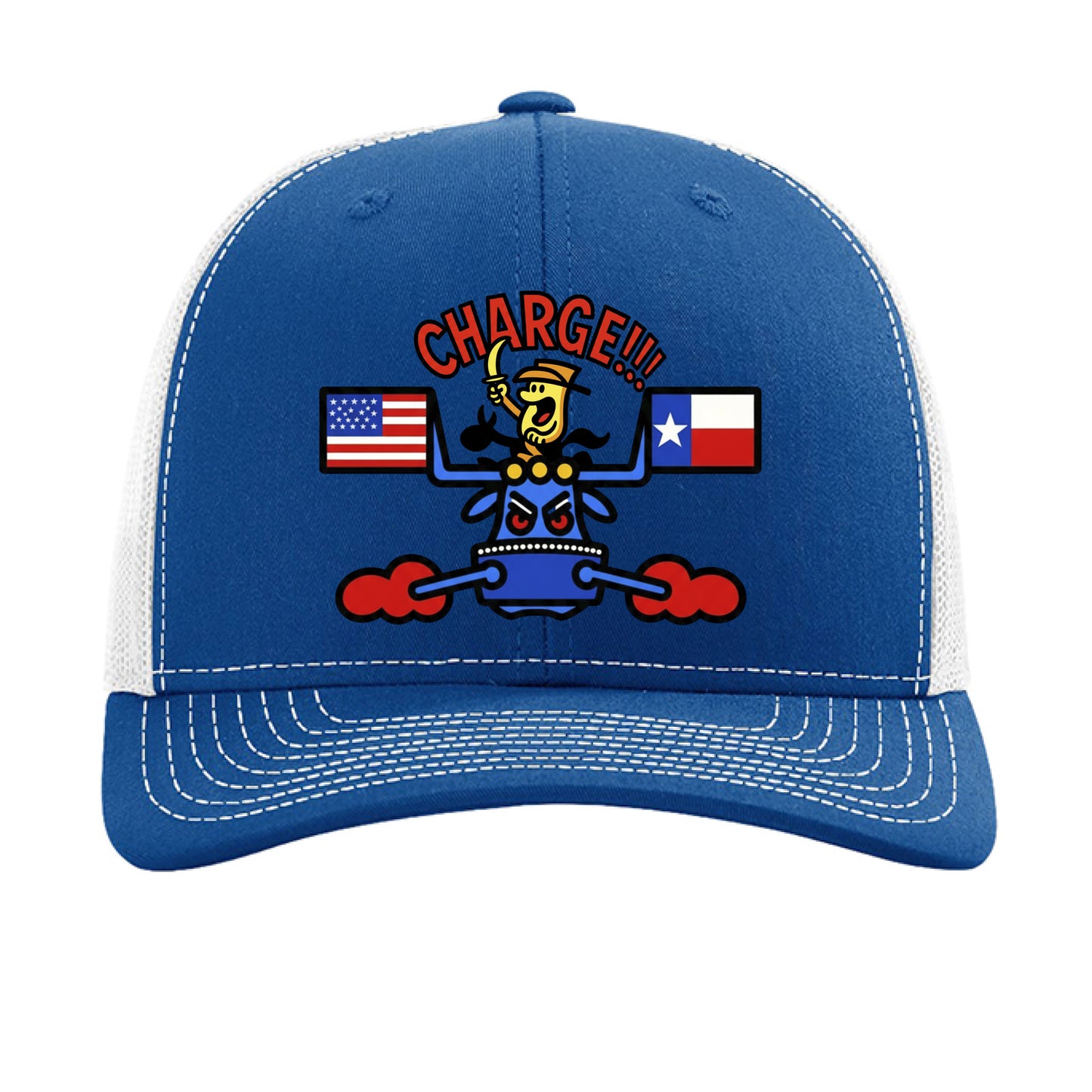 Royal/ White - FRONT