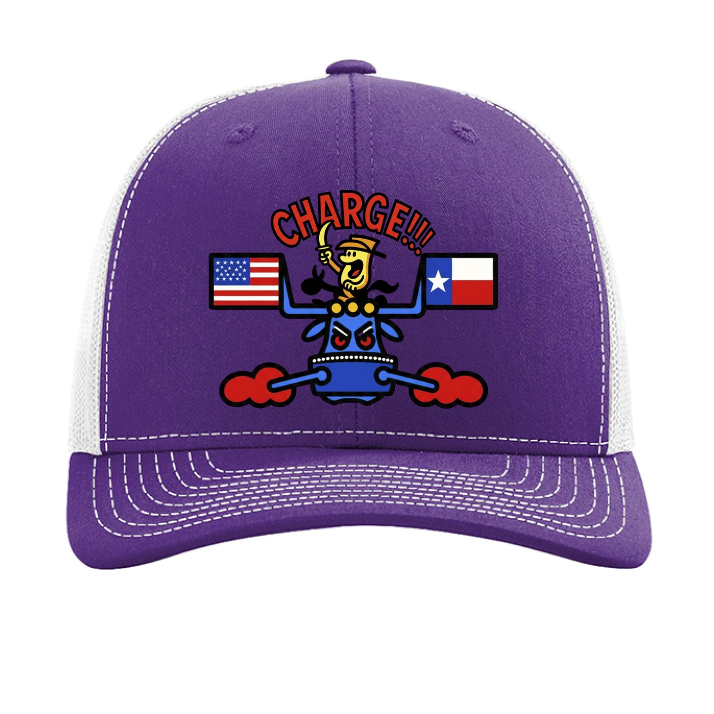 Purple/ White - FRONT