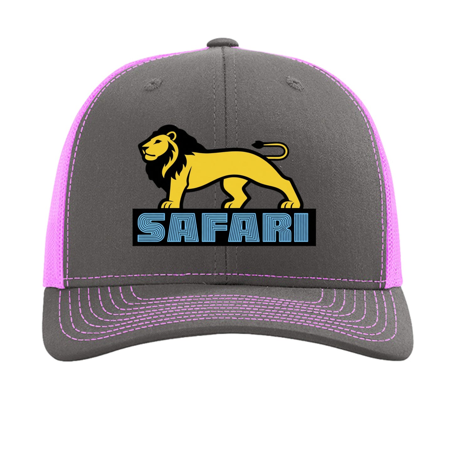 Charcoal/ Neon Pink - FRONT