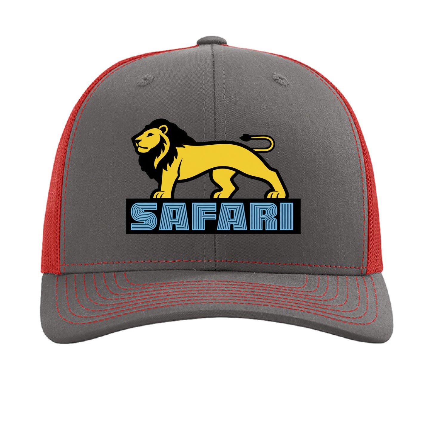 Charcoal/ Red - FRONT
