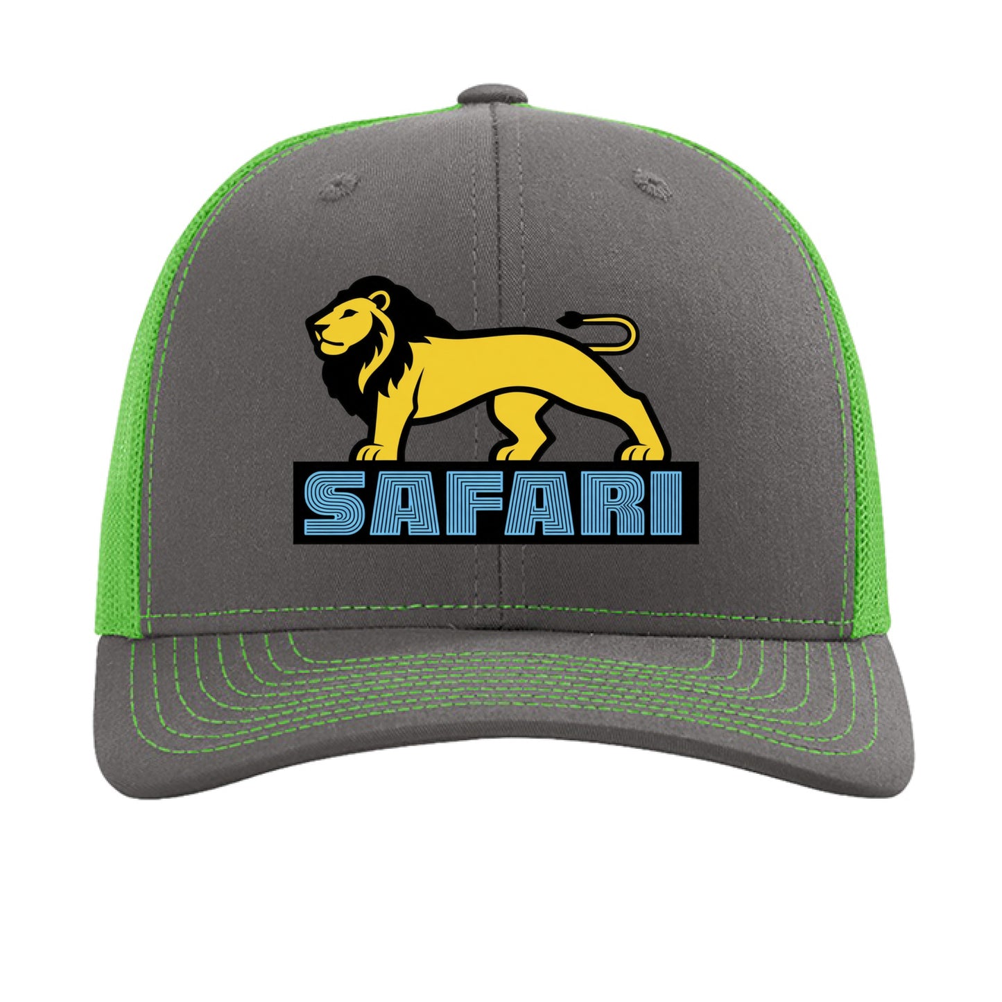 Charcoal/ Neon Green - FRONT