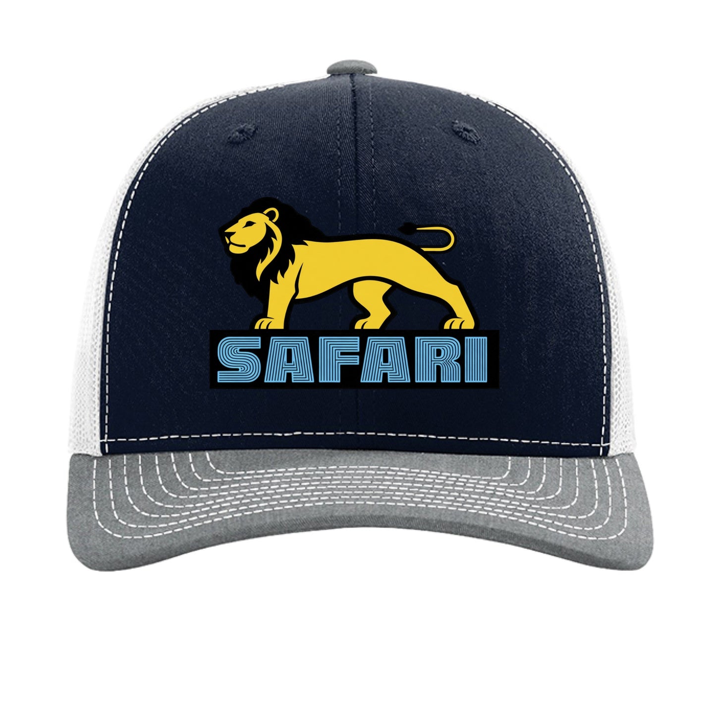 Navy/ White/ Heather Grey - FRONT