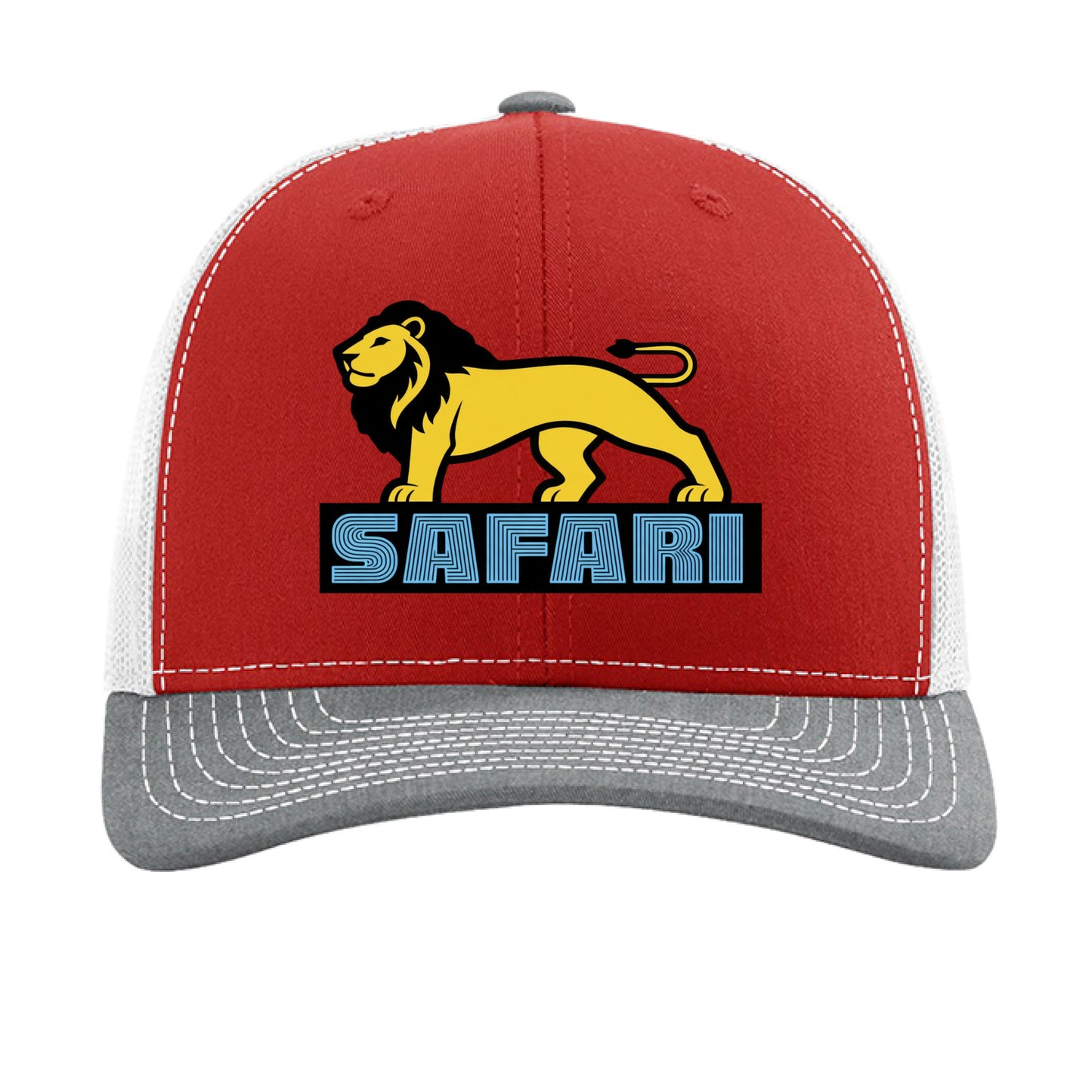 Red/ White/ Heather Grey - FRONT