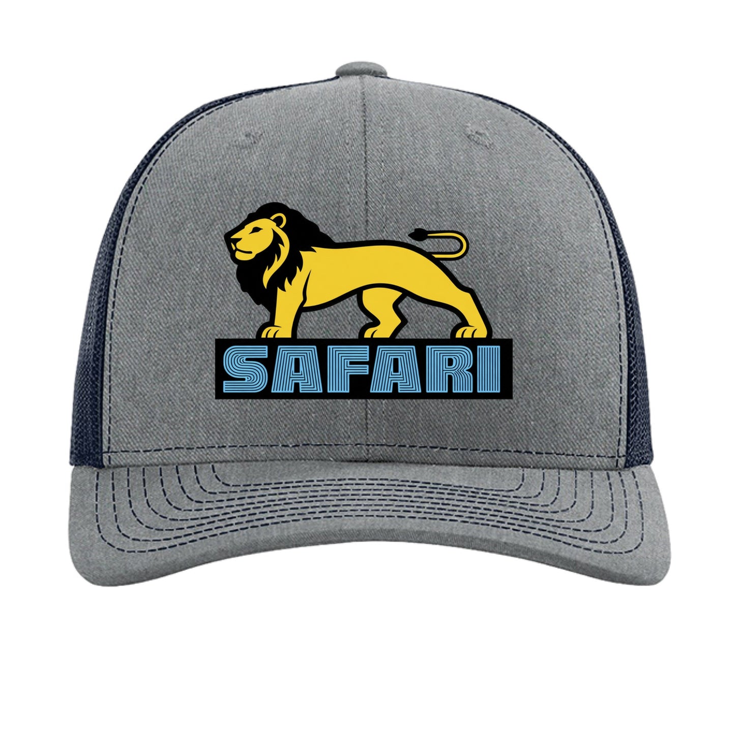 Heather Grey/ Navy - FRONT
