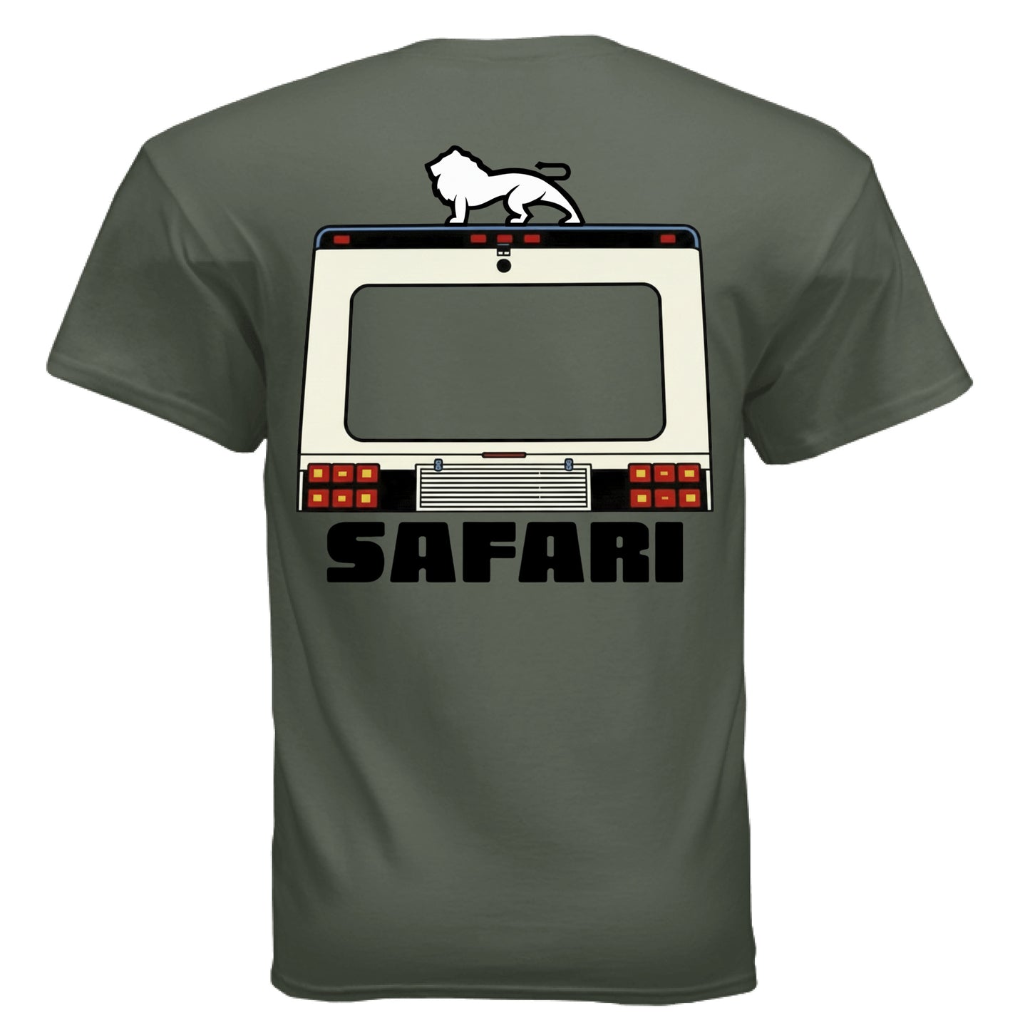 MILITARY GREEN - BACK