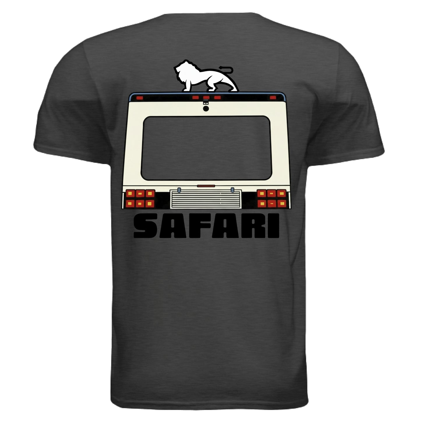 Heather Dark Grey - BACK