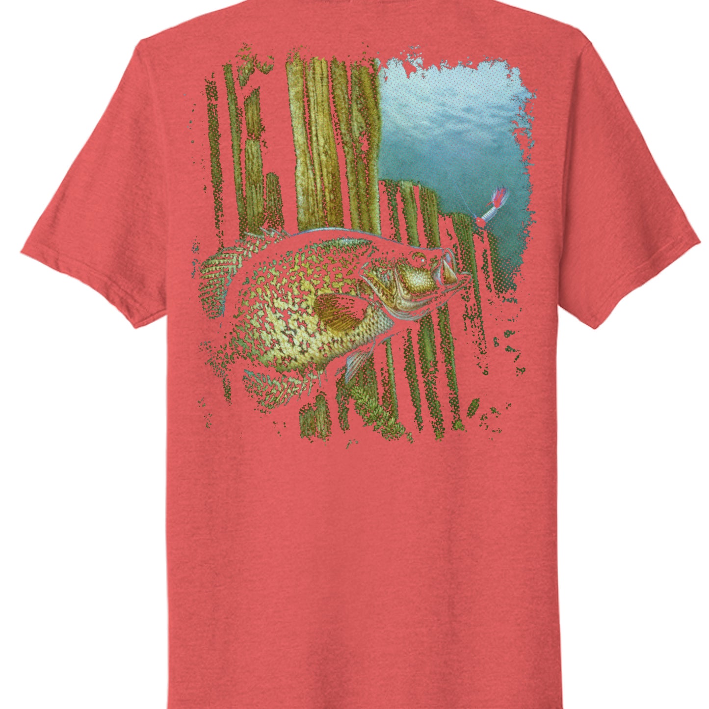 Bright Red Heather - BACK