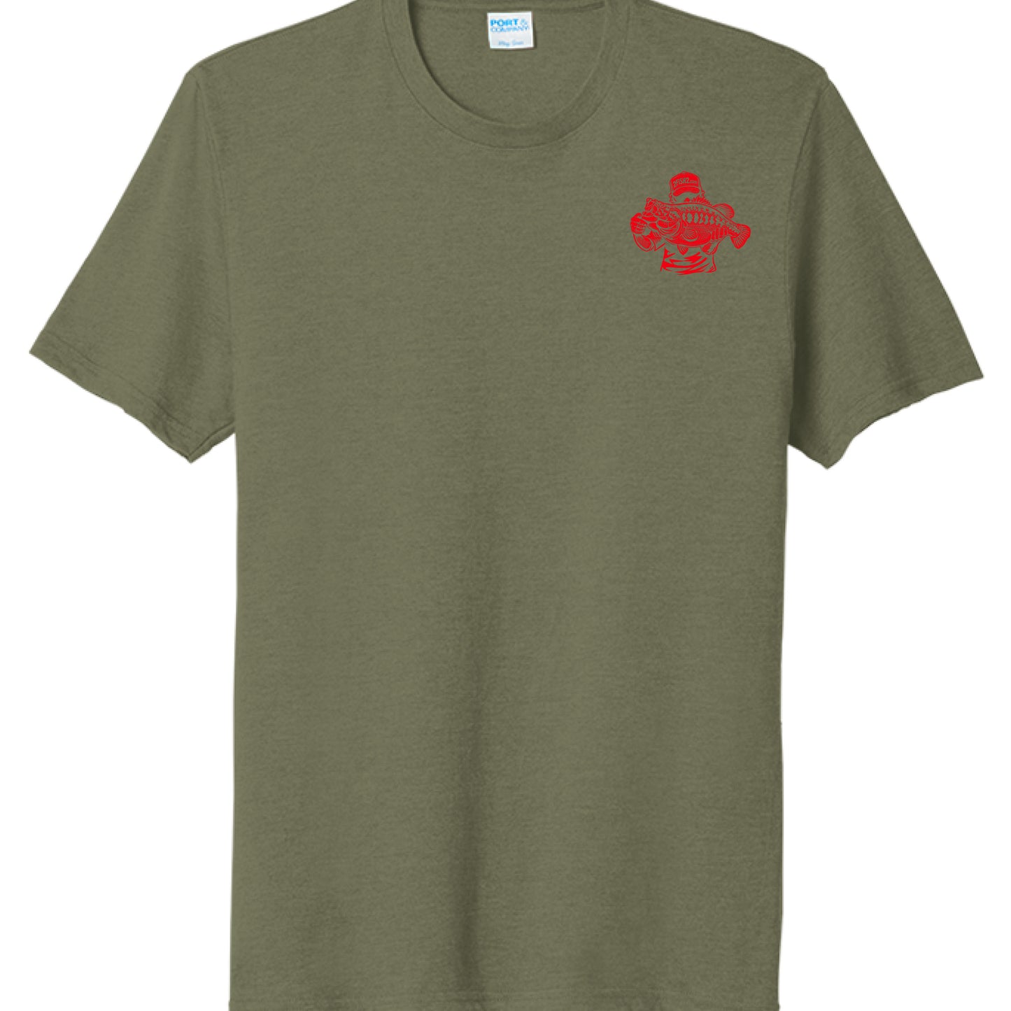 Military Green Heather - FRONT