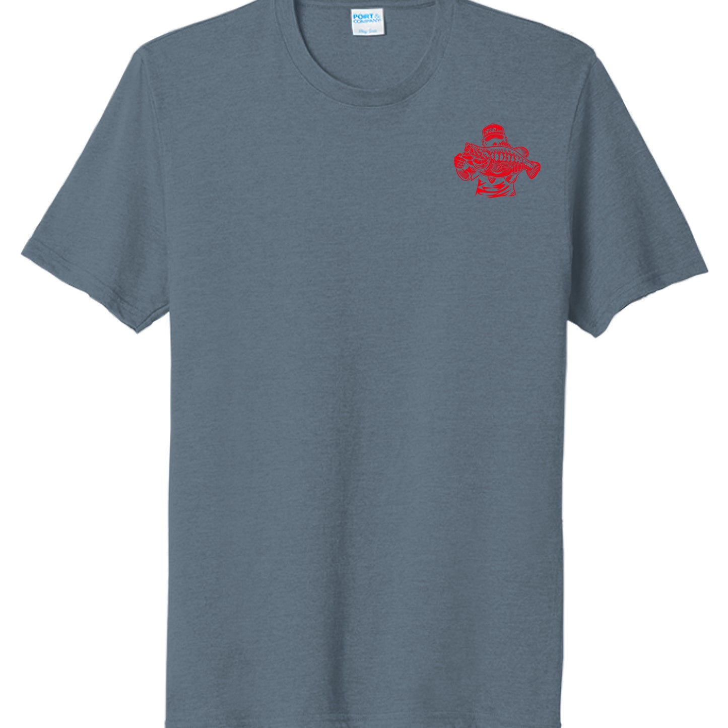 Steel Blue Heather - FRONT