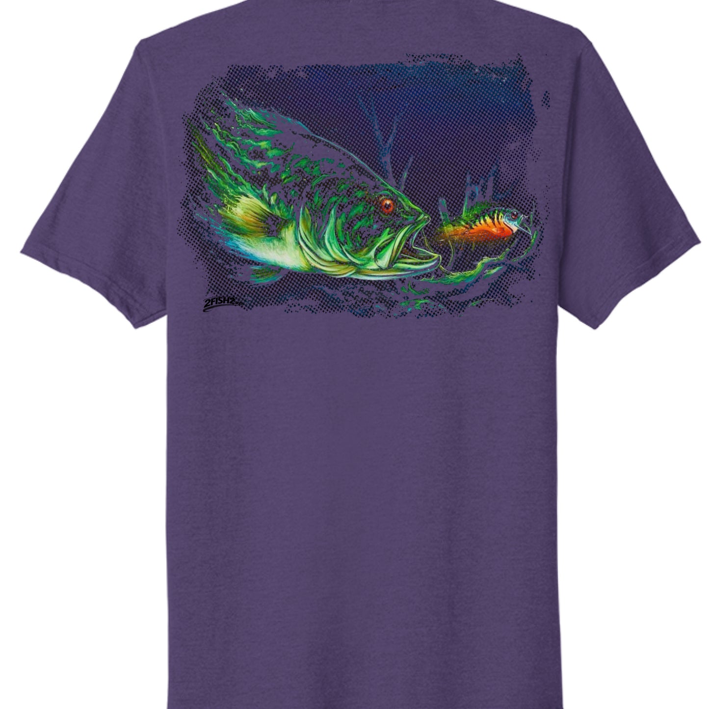 Team Purple Heather - BACK