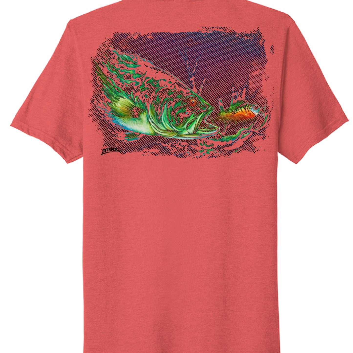 Bright Red Heather - BACK