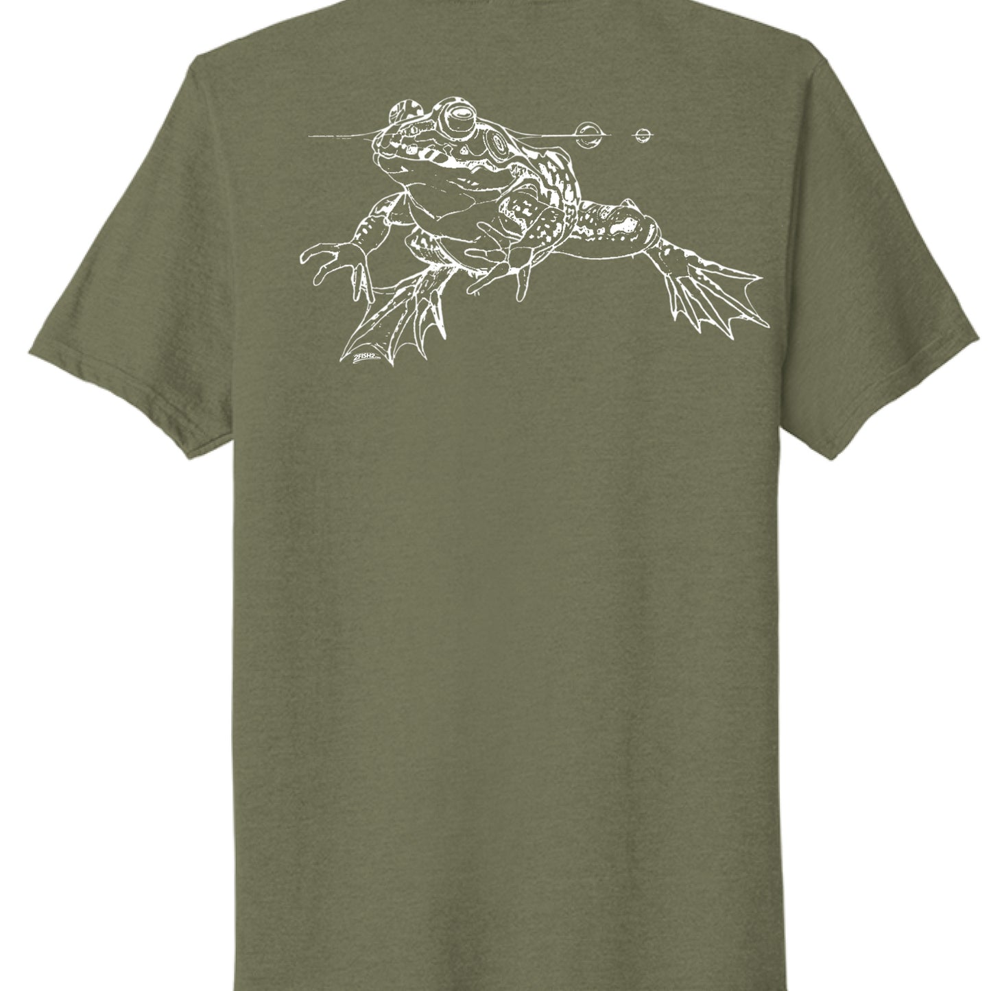 Military Green Heather - BACK
