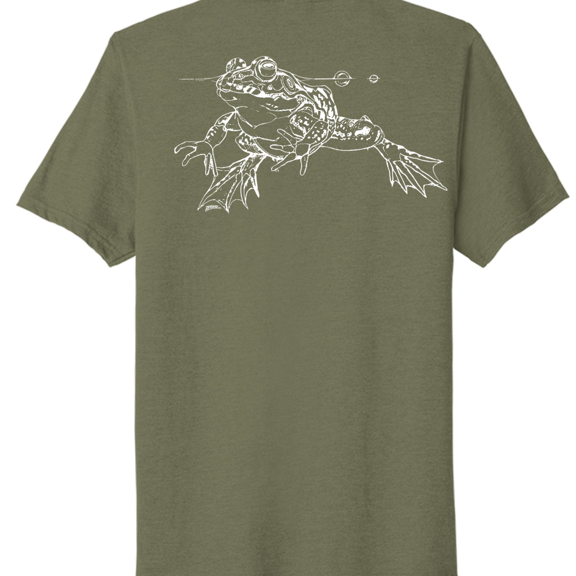 Military Green Heather - BACK