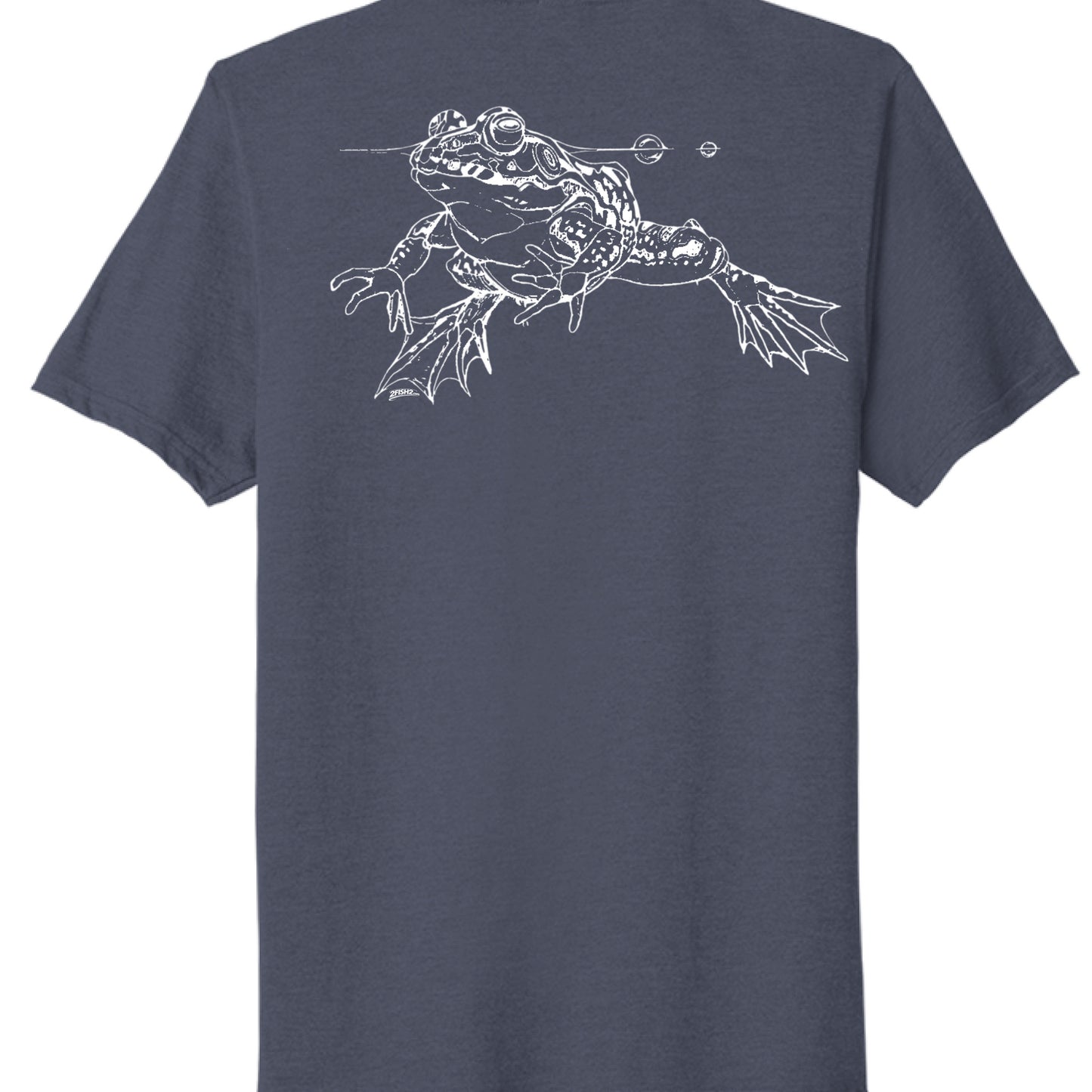 Team Navy Heather - BACK