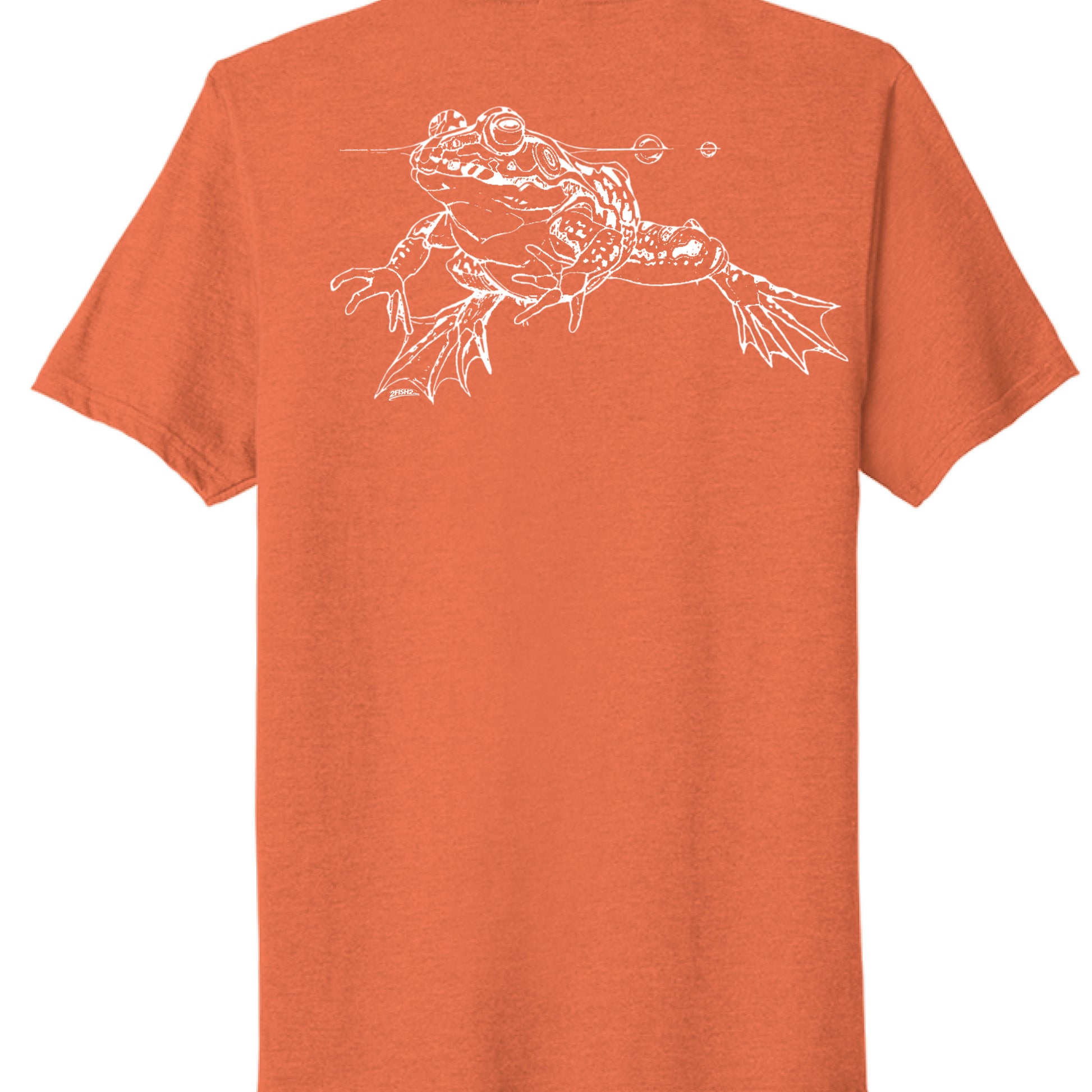 Deep Orange Heather - BACK