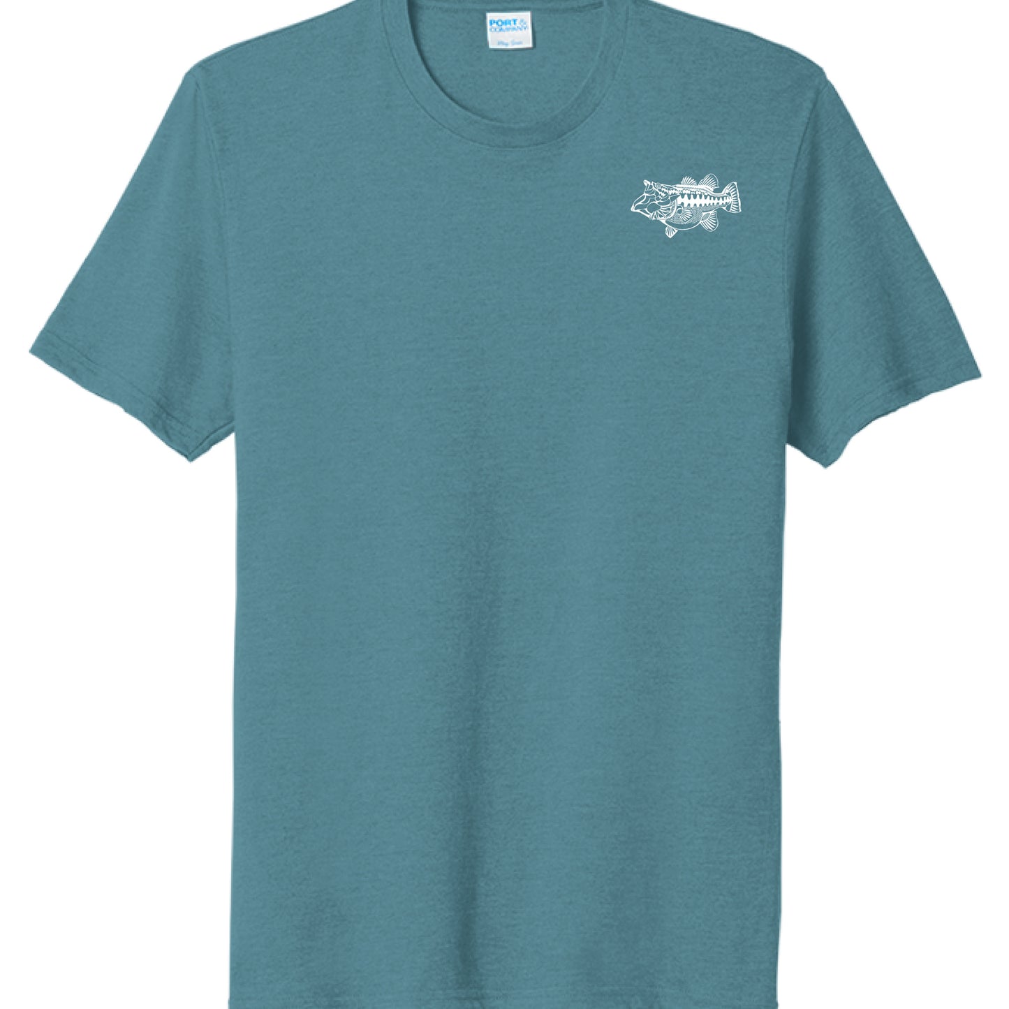 Vivid Teal Heather - FRONT