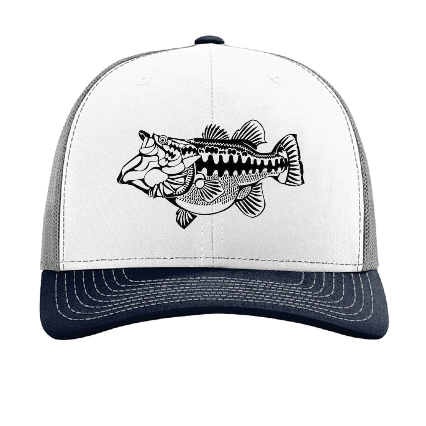 White/ Aluminum/ Navy - FRONT
